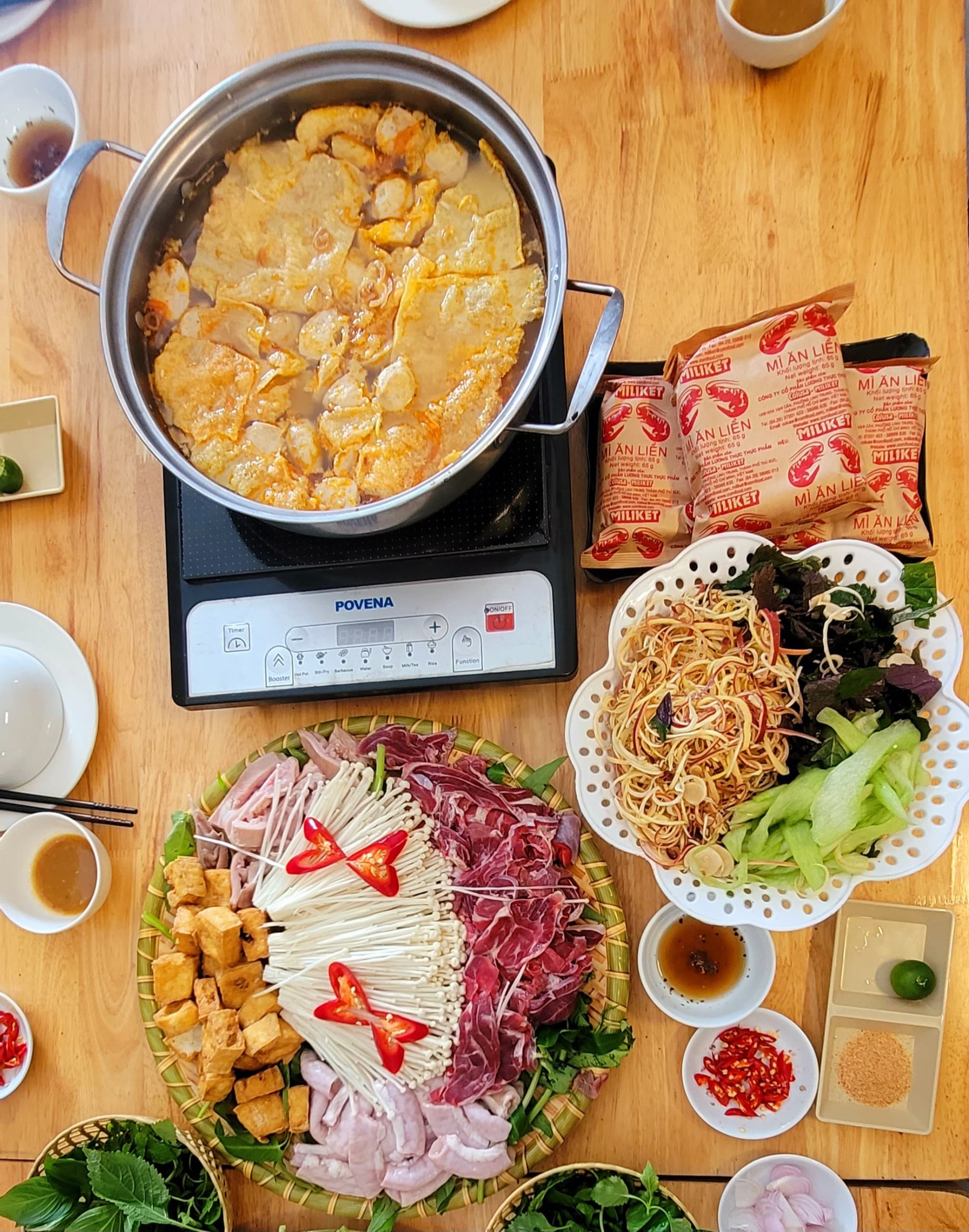Lẩu riêu cua bắp bò (5 người)