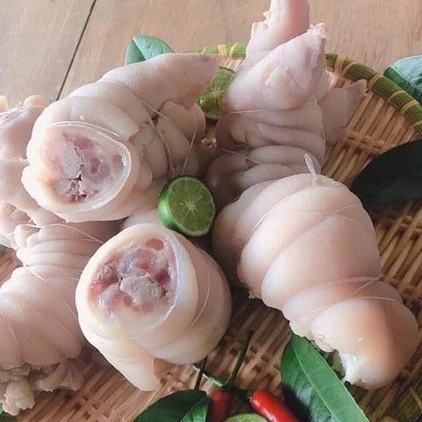 Móng giò hấp gừng