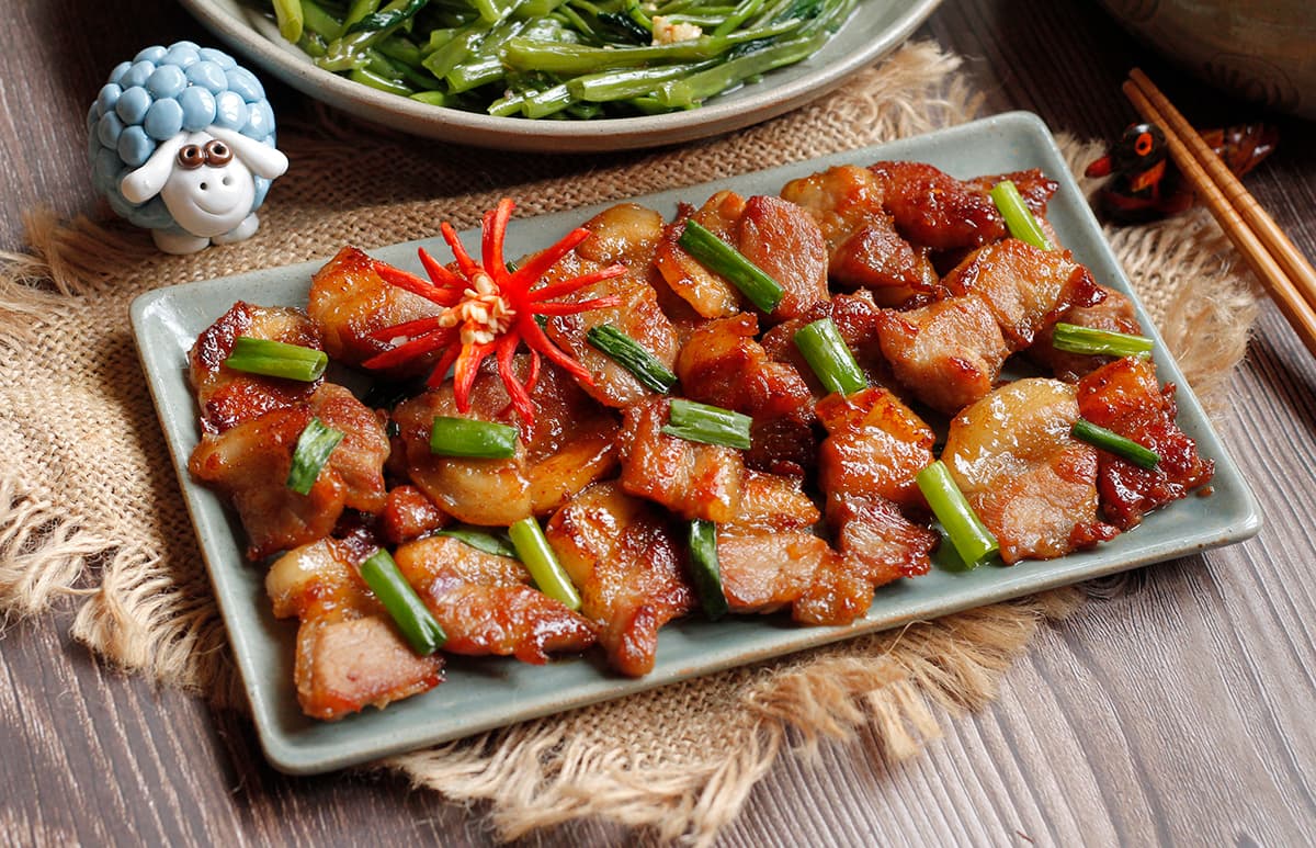 Thịt rang cháy cạnh